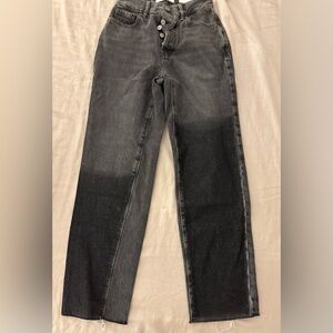 NWT! PacSun Jeans, high rise straight leg, size 22, black